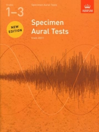Specimen Aural Tests Revised 1-3 Abrsm Sheet Music Songbook