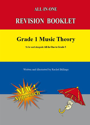 All In One Revision Booklet Grade 1 Music Theory Sheet Music Songbook