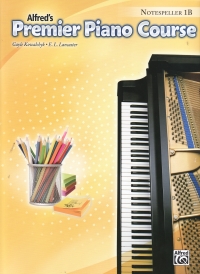 Alfred Premier Piano Course Notespeller Level 1b Sheet Music Songbook