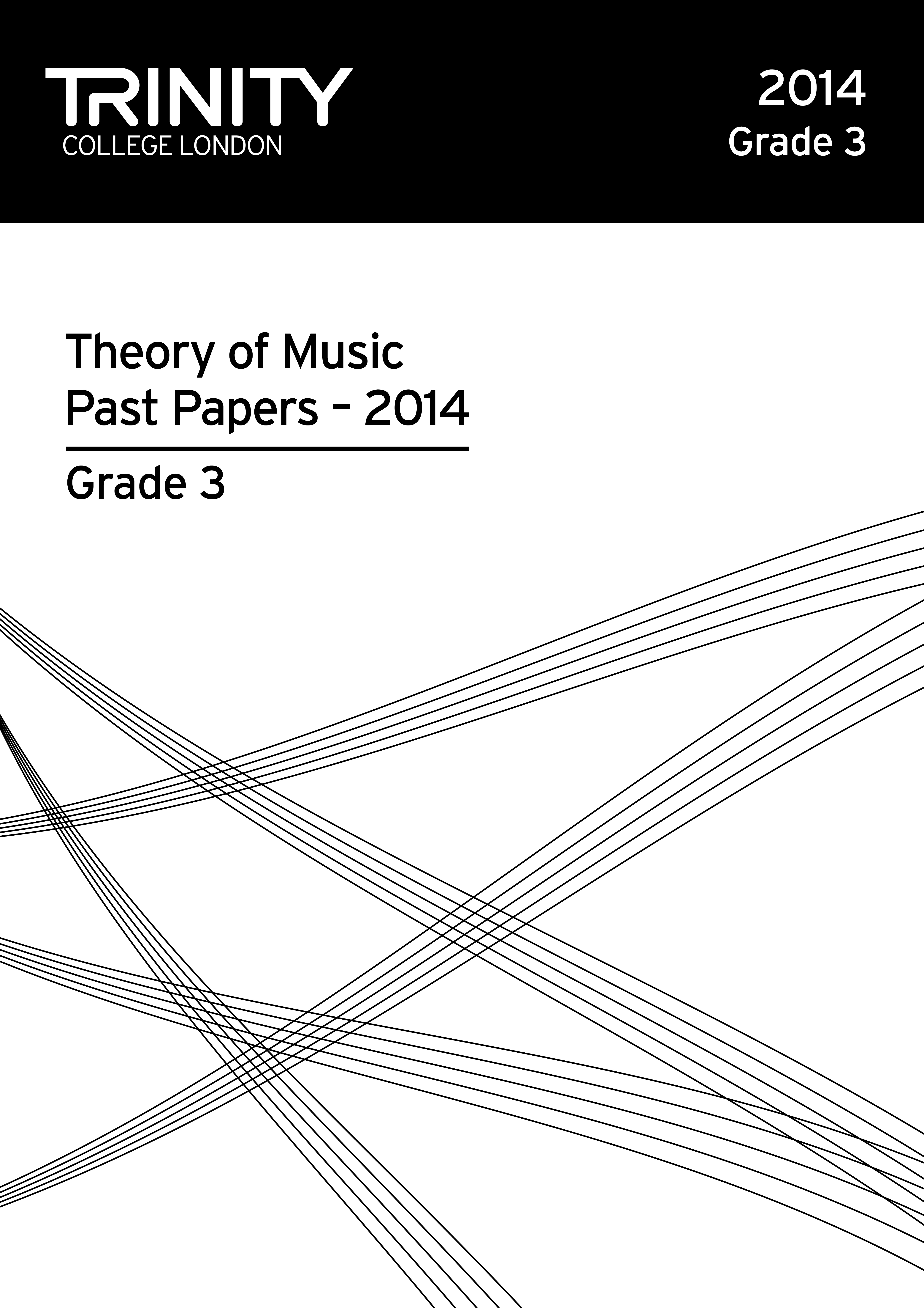 Trinity Theory Past Papers 2014 Grade 3 Sheet Music Songbook