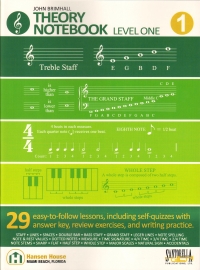 Brimhall Theory Notebook Level 1 Sheet Music Songbook