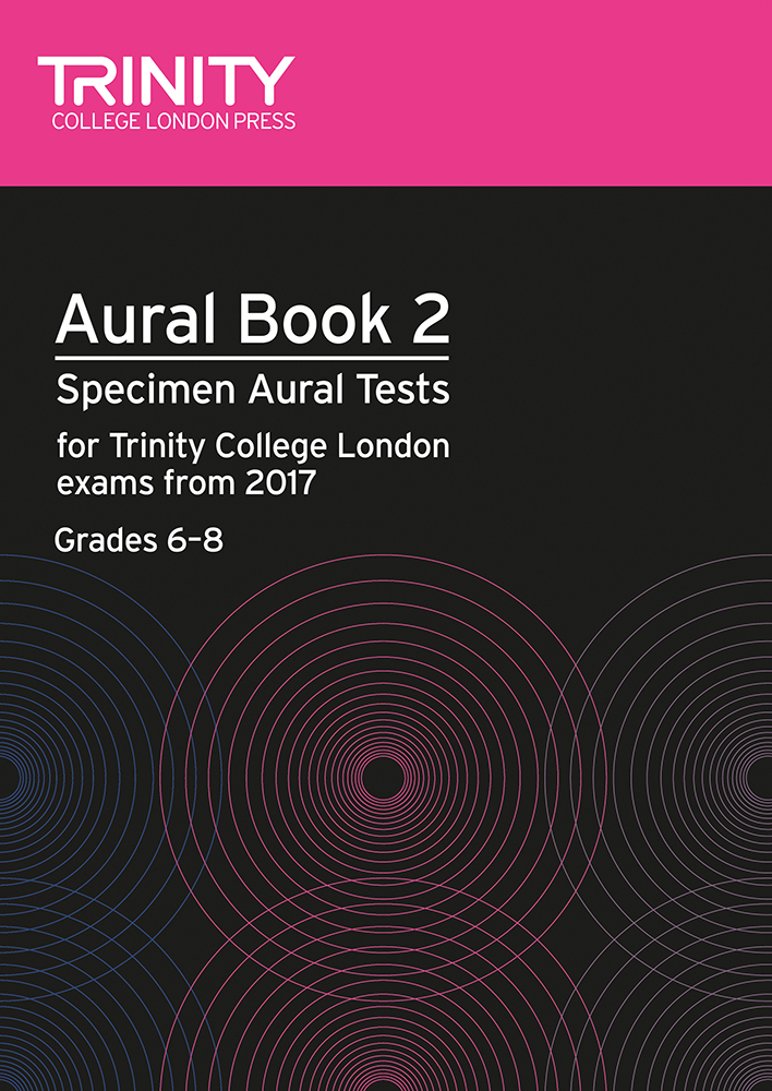 Trinity Aural Tests Book 2 Grades 6-8 2017 + Cd Sheet Music Songbook