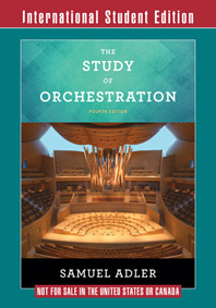 Adler The Study Of Orchestration 4th Edition Sheet Music Songbook