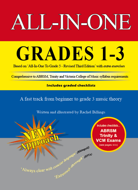 All In One Grades 1-3 Billings Music Theory 3rd Ed Sheet Music Songbook