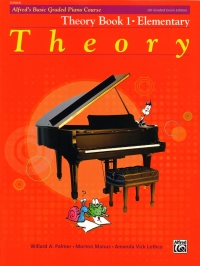 Alfred Basic Graded Piano Course Theory 1 Elementa Sheet Music Songbook