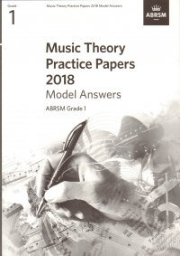 Music Theory Practice Papers 2018 Grade 1 Answers Sheet Music Songbook