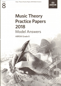 Music Theory Practice Papers 2018 Grade 8 Answers Sheet Music Songbook