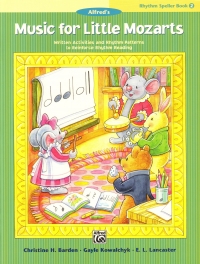 Music For Little Mozarts Rhythm Speller Book 2 Sheet Music Songbook