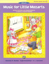Music For Little Mozarts Rhythm Speller Book 4 Sheet Music Songbook