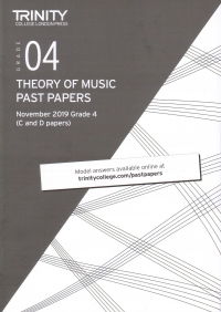 Trinity Theory Past Papers 2019 Grade 4 Nov  Sheet Music Songbook