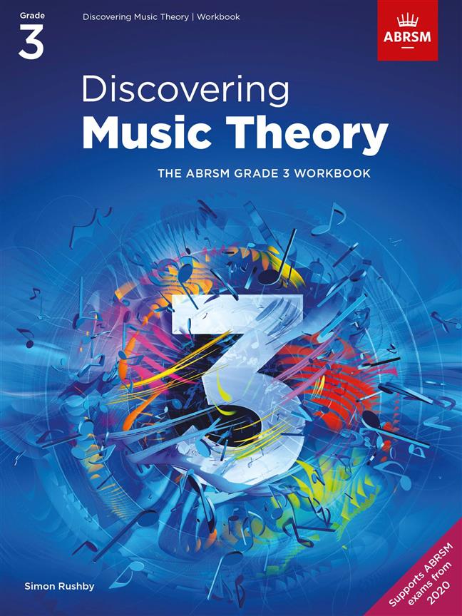 Discovering Music Theory Abrsm Grade 3 Workbook Sheet Music Songbook