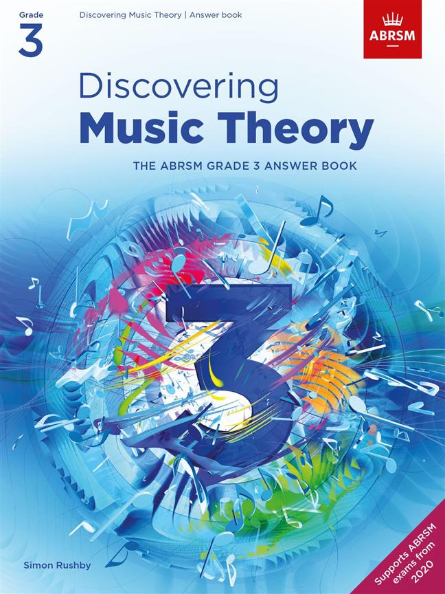 Discovering Music Theory Abrsm Grade 3 Answer Bk Sheet Music Songbook