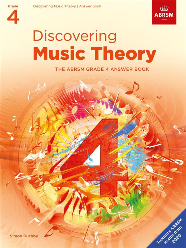 Discovering Music Theory Abrsm Grade 4 Answer Bk Sheet Music Songbook