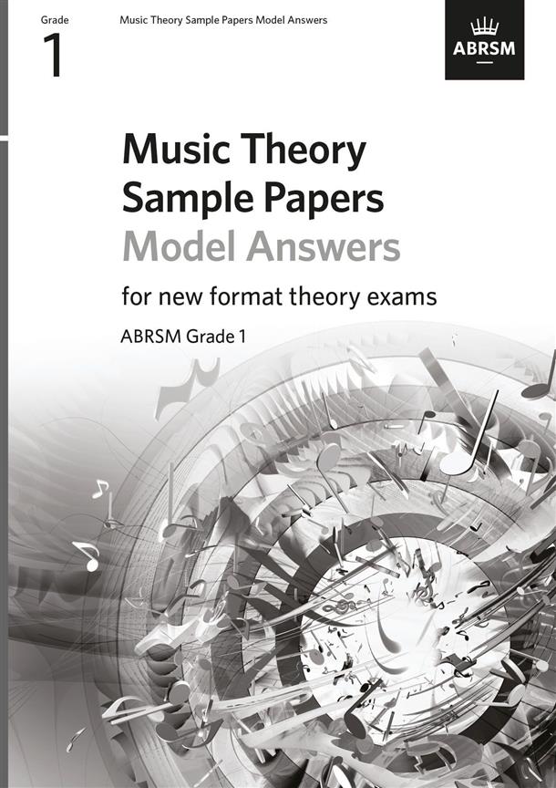Music Theory Sample Papers Model Answers Abrsm Gr1 Sheet Music Songbook