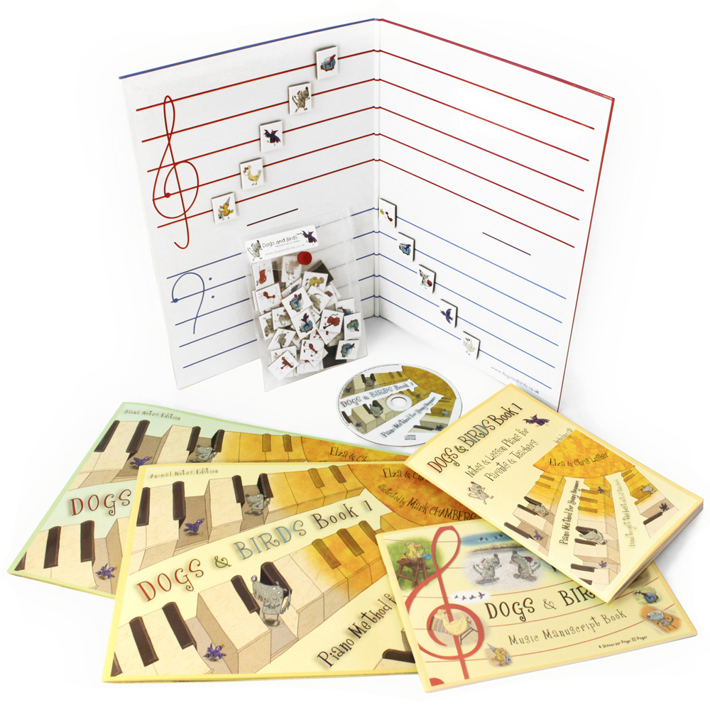 Dogs & Birds Beginner Set Bundle Sheet Music Songbook