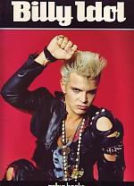 Billy Idol Tene Sheet Music Songbook