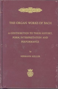 Keller Organ Works Of J S Bach Sheet Music Songbook