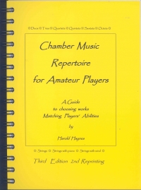 Chamber Music Repertoire Haynes 4th Edition Sheet Music Songbook