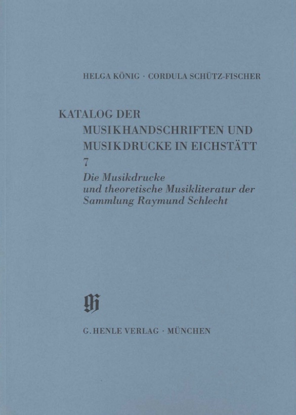 Kbm 11/7 Eichstatt Sheet Music Songbook