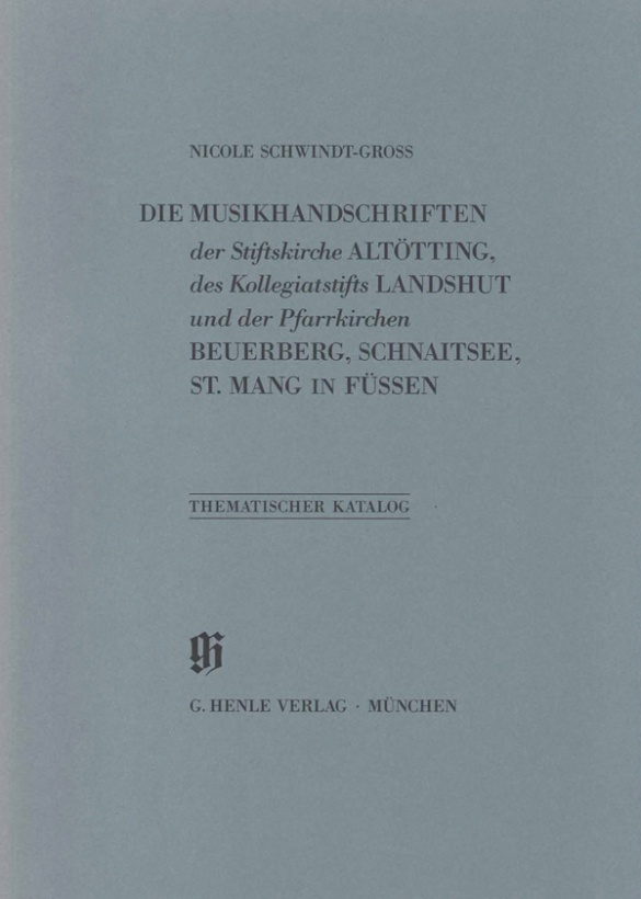 Kataloge Bayerischer Musiksammlungen 18 Sheet Music Songbook