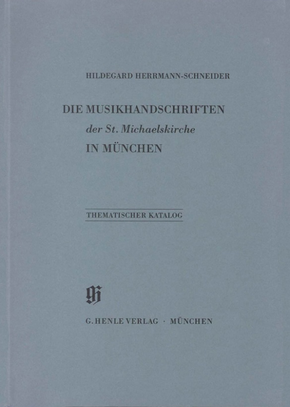 Kbm 7 St. Michaelskirche In Munchen Sheet Music Songbook