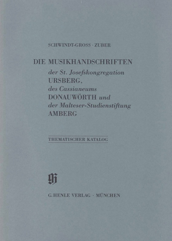 Kbm 15 St. Josefskongregation Ursberg Sheet Music Songbook