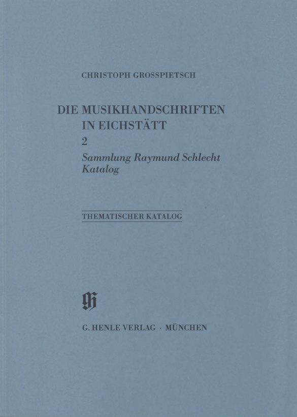 Kbm 11/2 Sammlung Raymund Schlecht Sheet Music Songbook