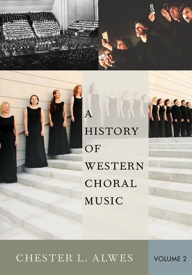 History Of Western Choral Music Vol 2 Sheet Music Songbook