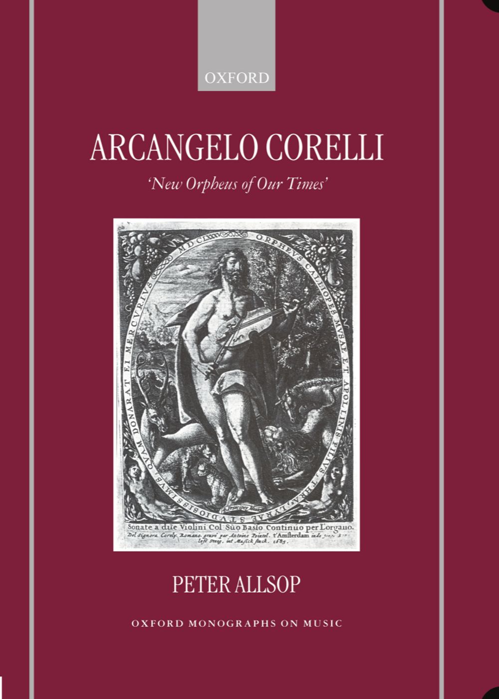 Allsop Arcangelo Corelli Hardback Sheet Music Songbook