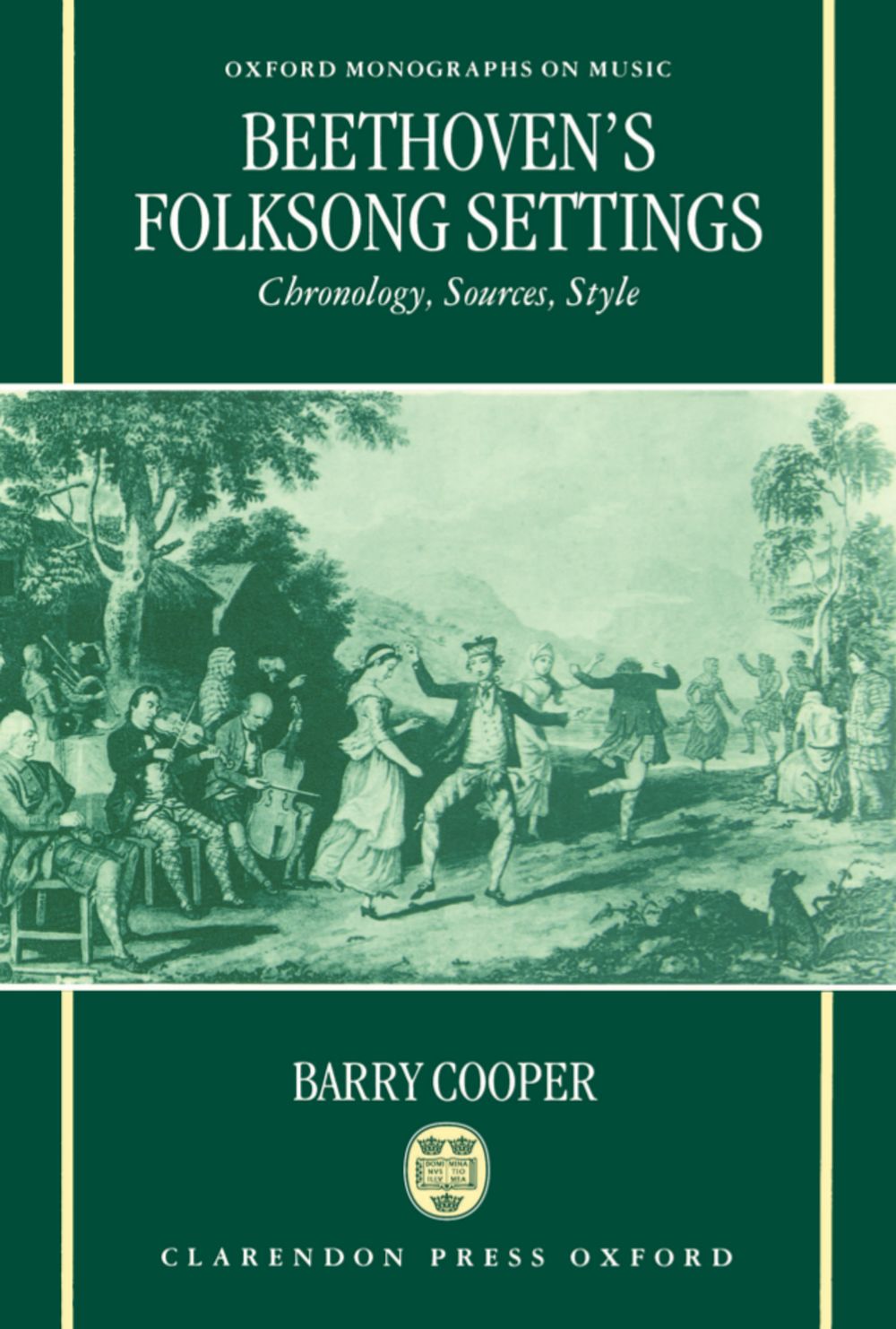 Cooper Beethovens Folksong Settings Hardback Sheet Music Songbook