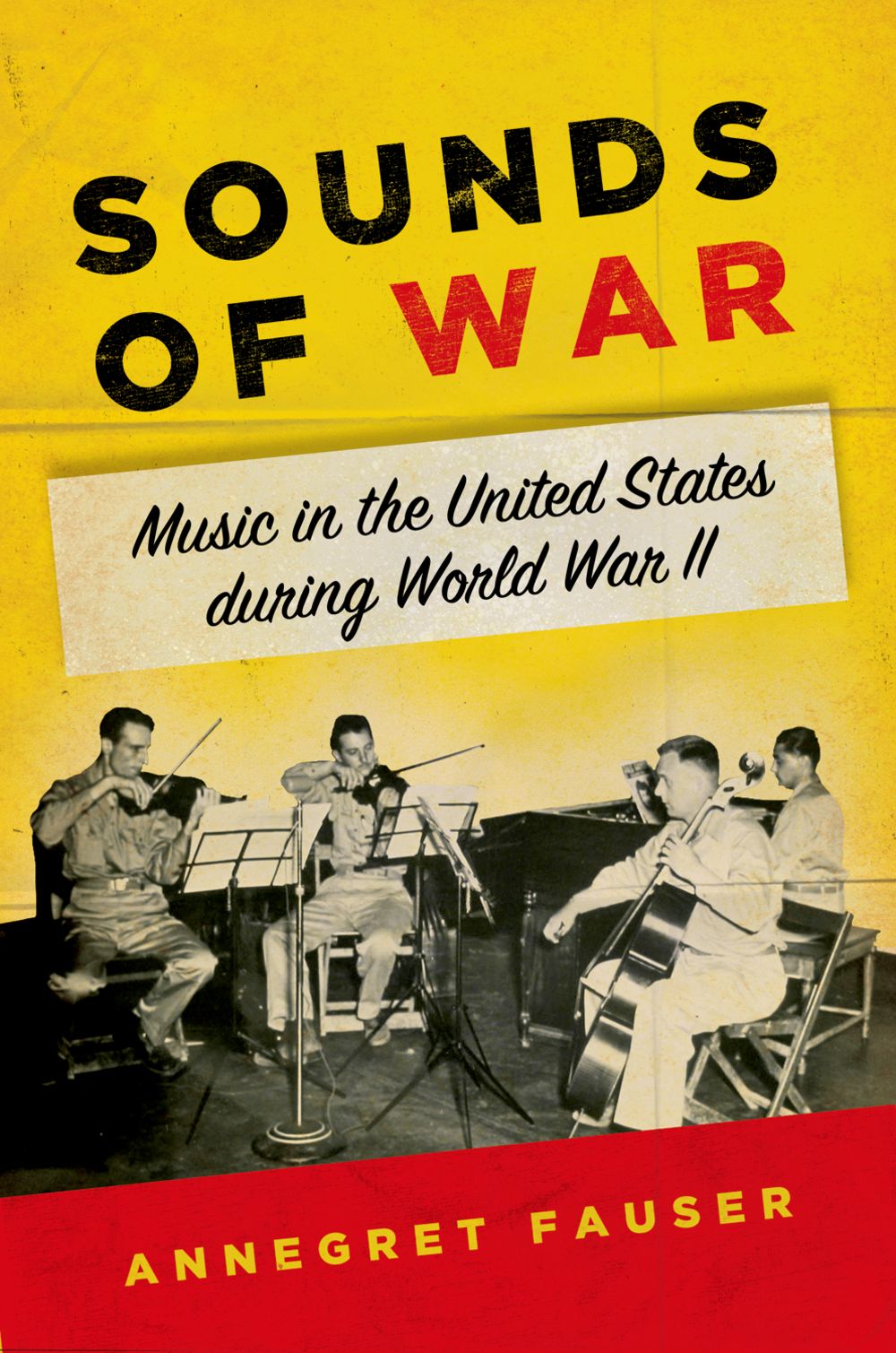 Fauser Sounds Of War Hardback Sheet Music Songbook