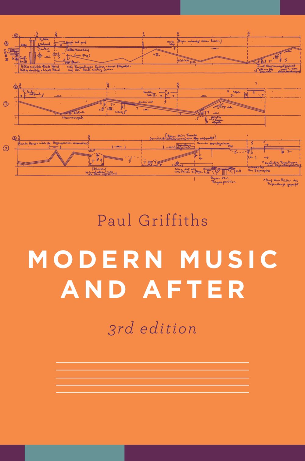 Griffiths Modern Music And After Paperback Sheet Music Songbook