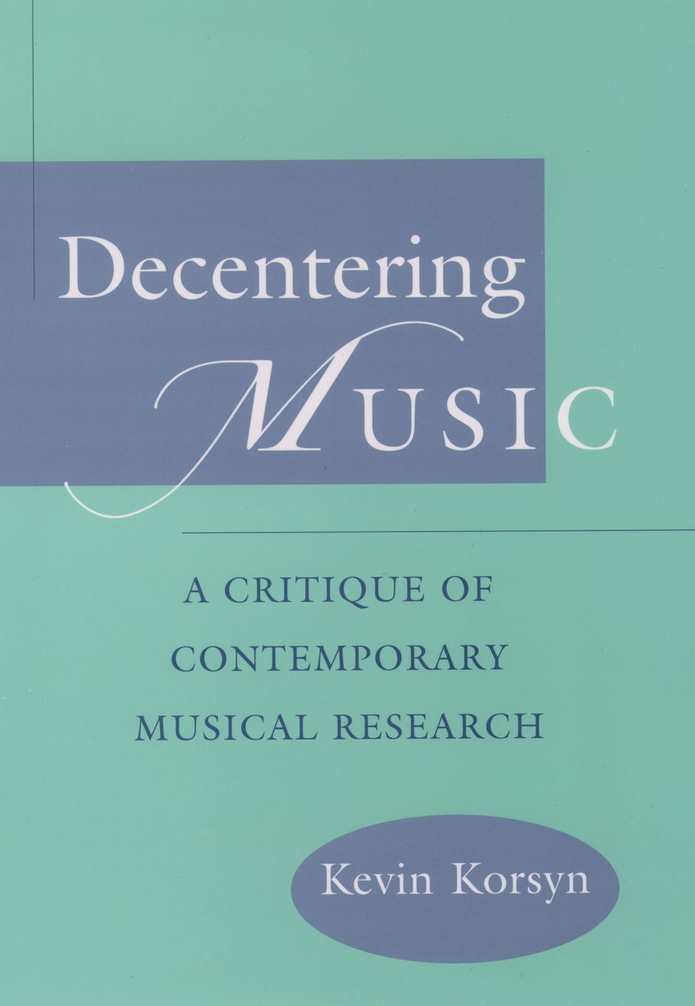 Korsyn Decentering Music Hardback Sheet Music Songbook
