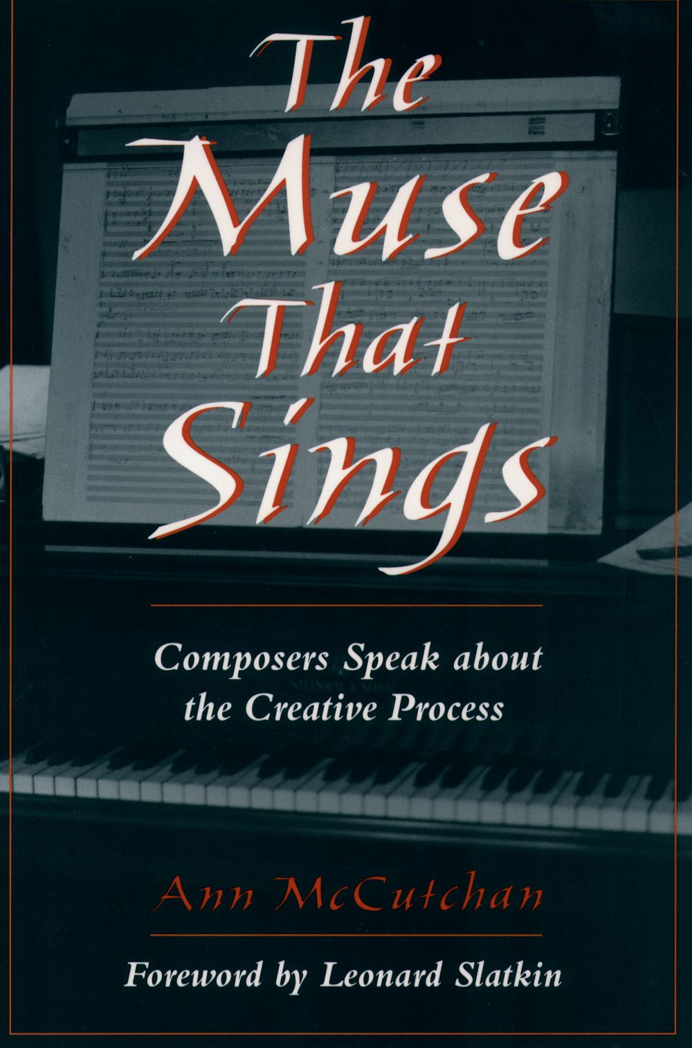 Mccutchan The Muse That Sings Paperback Sheet Music Songbook