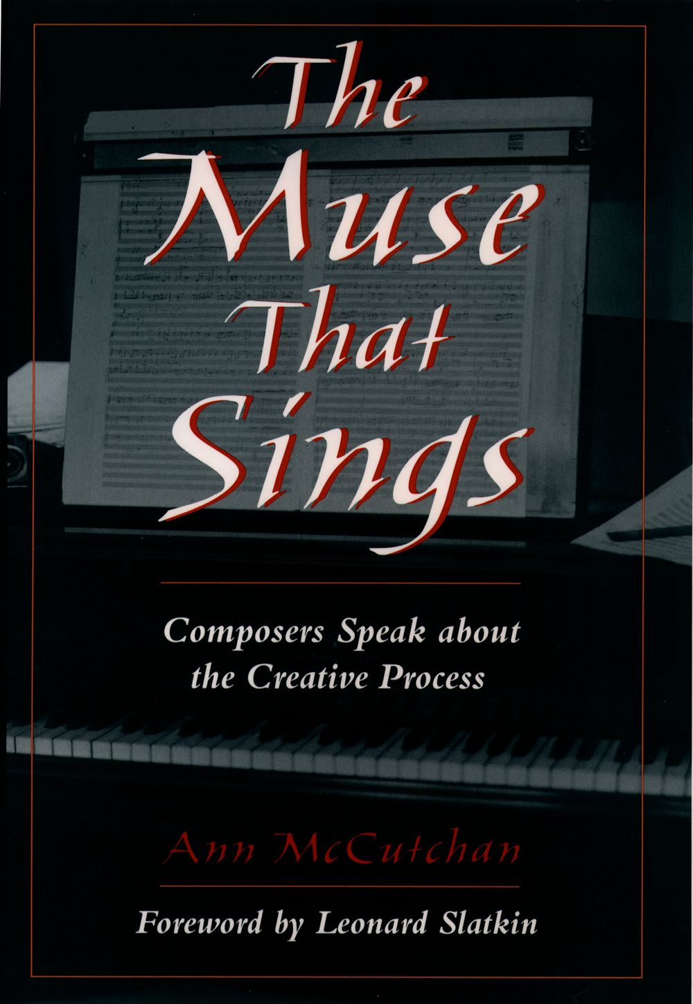 Mccutchan The Muse That Sings Hardback Sheet Music Songbook