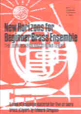 New Horizons Beginner Brass Ens Pte Trom/euph Treb Sheet Music Songbook