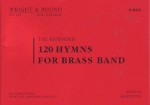 120 Hymns For Brass Band Eb Bass Sheet Music Songbook