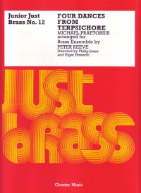 Praetorius Four Dances From Terpsichore Jjb 12 Sheet Music Songbook