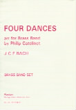 Four Dances Bach (set Of Parts) Arr Catelinet Sheet Music Songbook