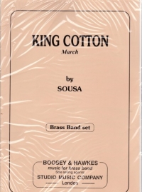 King Cotton Souza (march Card Set) Brass Band Sheet Music Songbook