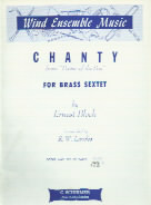 Bloch Chanty From Poems Of The Sea (brass Sextet) Sheet Music Songbook
