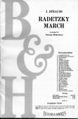 Strauss Radetsky March Score & Parts Sheet Music Songbook