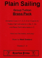 Goddard Plain Sailing  Brass Pack  Sheet Music Songbook