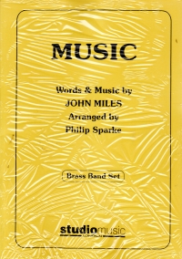 Music (john Miles) Brass Band Set Arr Sparke Sheet Music Songbook