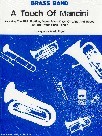 Touch Of Mancini Brass Band Sheet Music Songbook