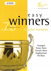 Easy Winners Lawrance Treble Brass + Eb/f Cd Sheet Music Songbook