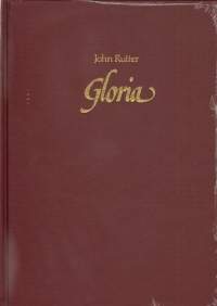 Rutter Gloria Brass & Organ Full Score Sheet Music Songbook