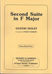 Holst Second Suite In F Bb Score & Parts Sheet Music Songbook