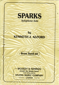 Alford Sparks Xylophone Solo & Brass Band Sheet Music Songbook