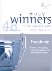 Easy Winners Lawrance Lower Grade Scales Trom (bc) Sheet Music Songbook